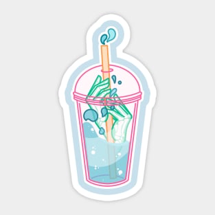 Spooky Frappe Sticker